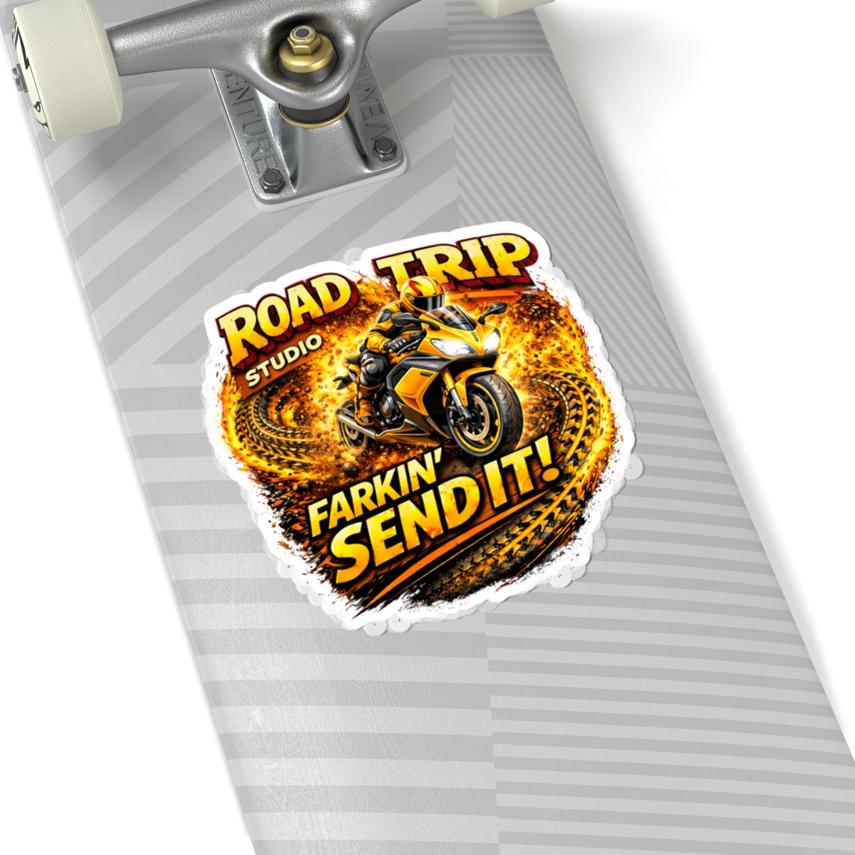 Farkin’ Send It Road Bike Sticker