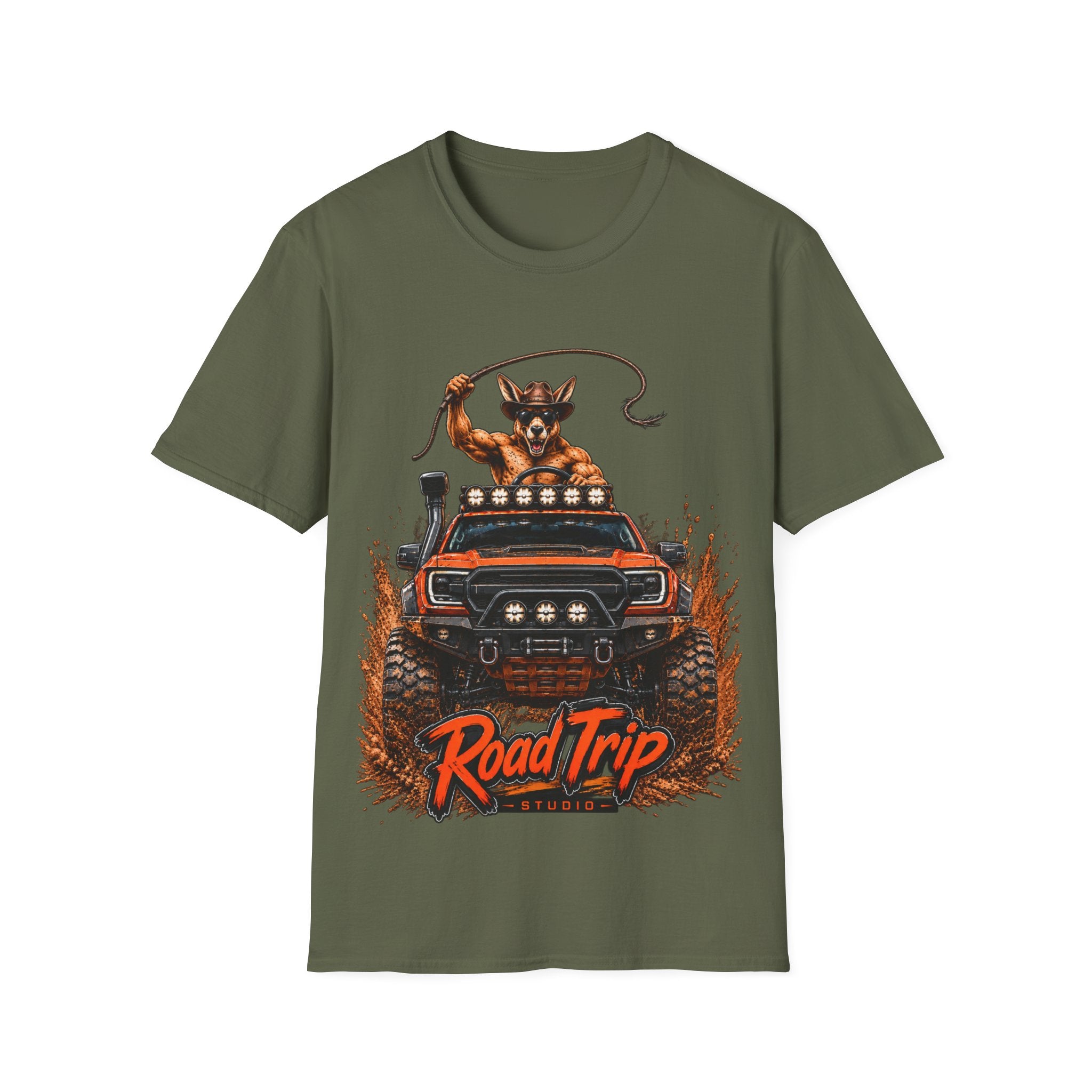 Cowboy Kangaroo Tough Truck Tee