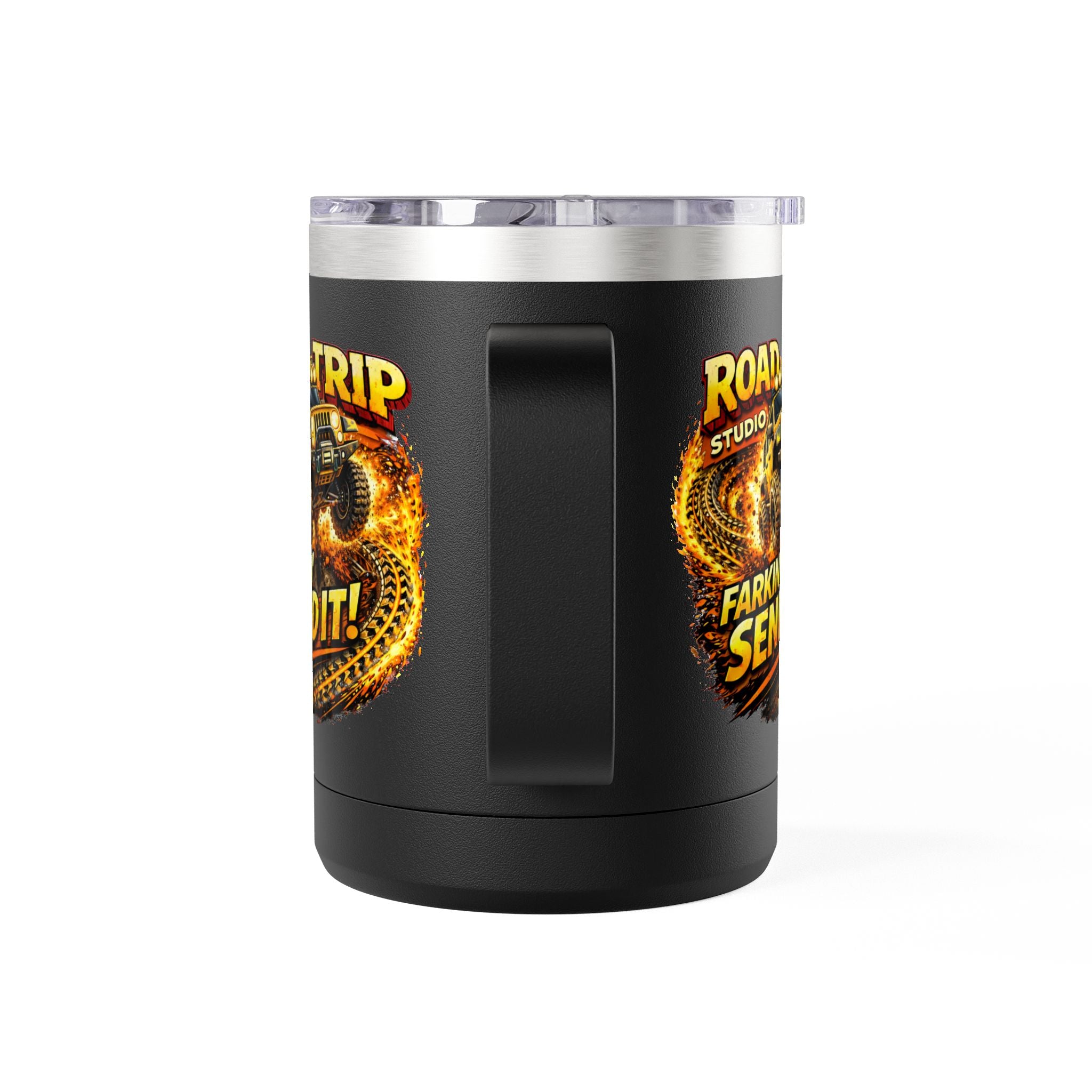 Farkin’ Send It Off-Road Jeep 15oz Travel Mug