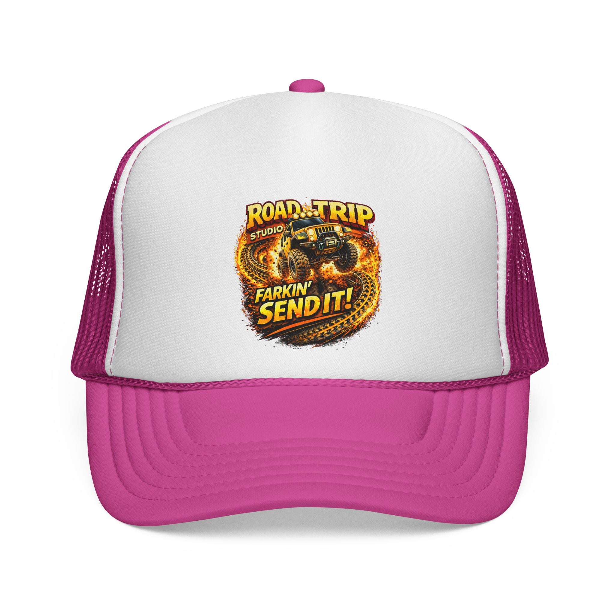 Farkin’ Send It Off-Road Jeep Trucker Cap