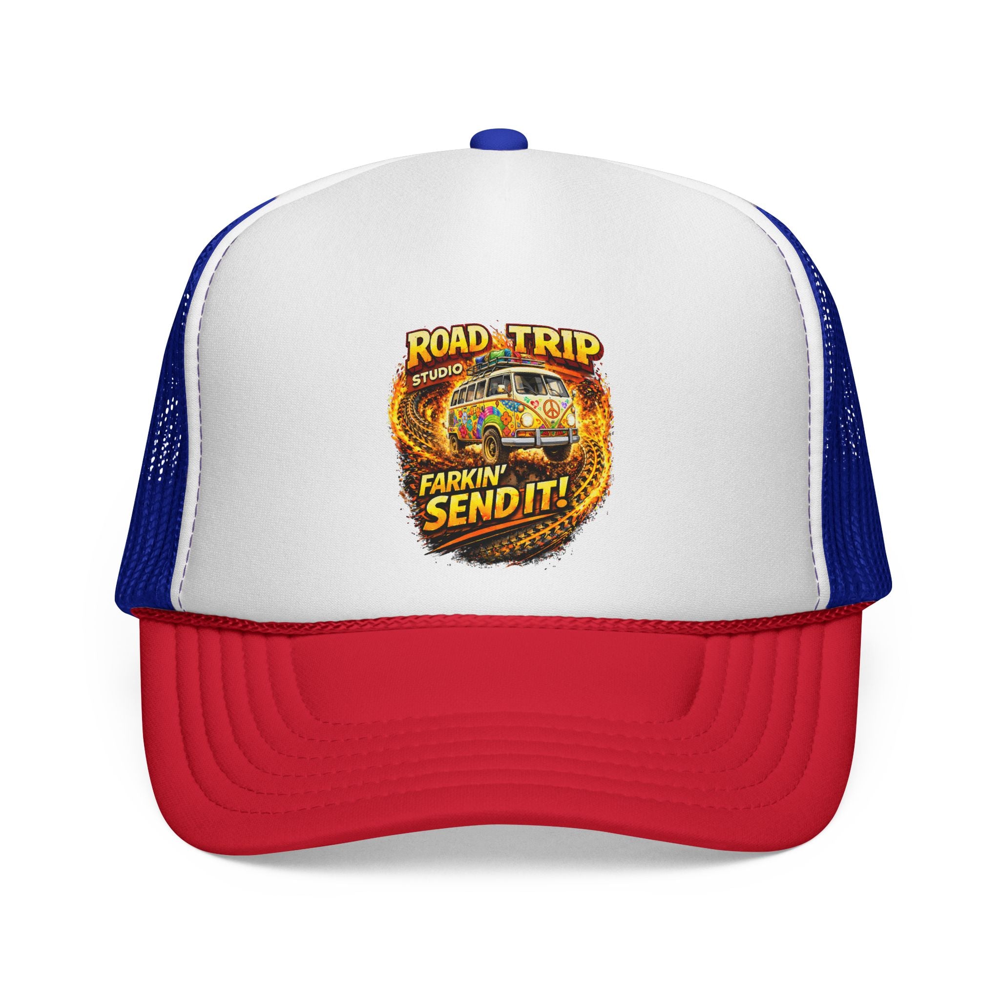 Farkin’ Send It Hippy Van Trucker Cap