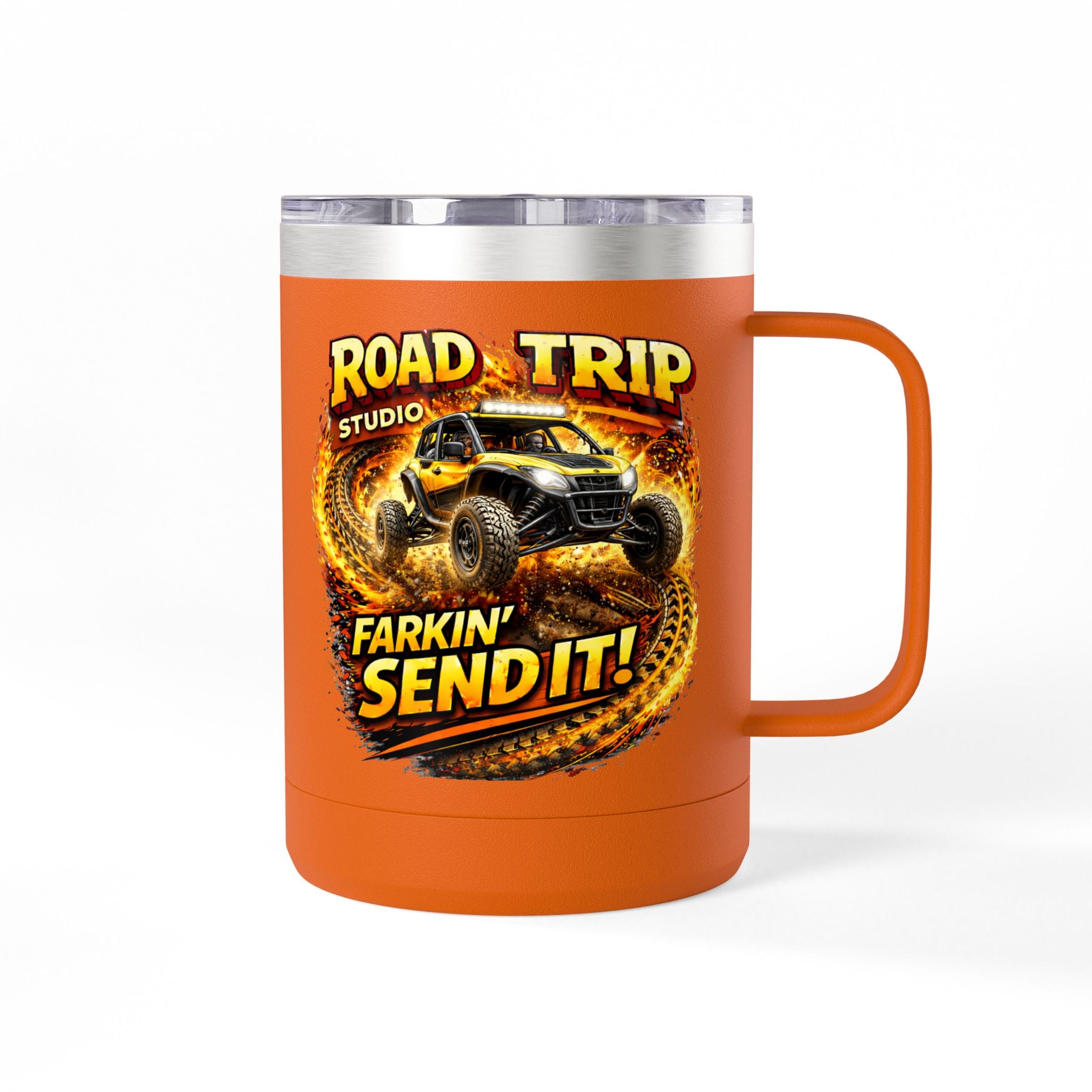 Farkin’ Send It Off-Road Buggy 15oz Travel Mug