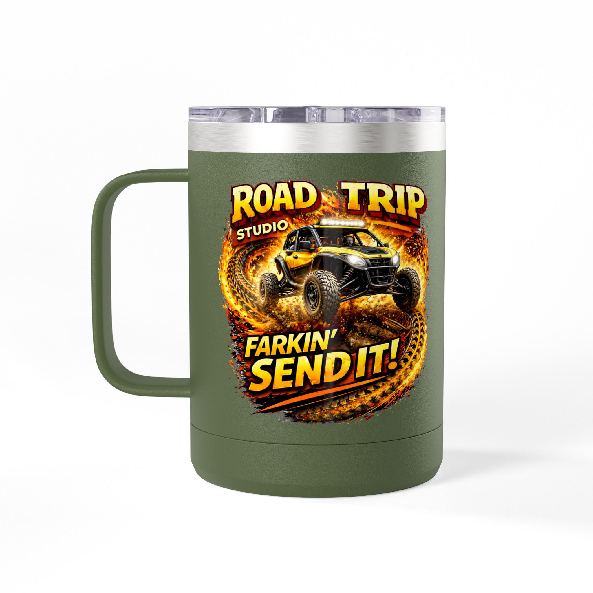 Farkin’ Send It Off-Road Buggy 15oz Travel Mug