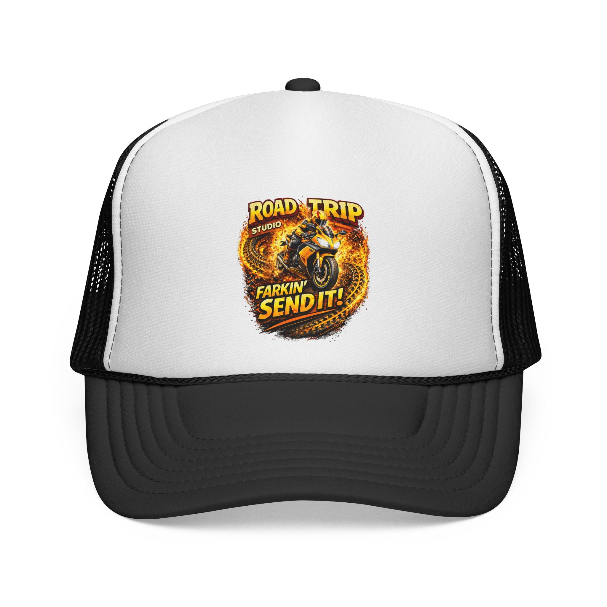 Farkin’ Send It Road Bike Trucker Cap