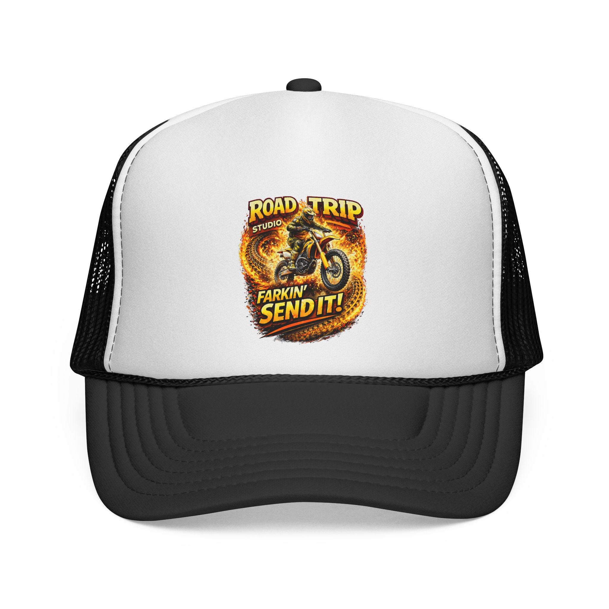 Farkin’ Send It Motocross Trucker Cap