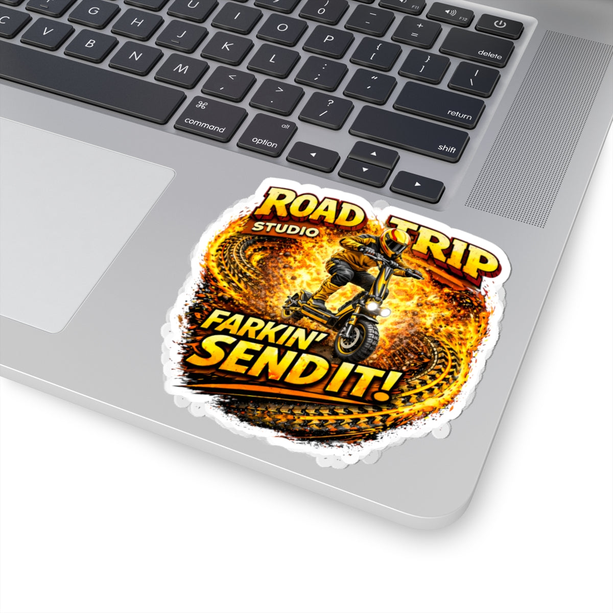 Farkin’ Send It Electric Scooter Sticker