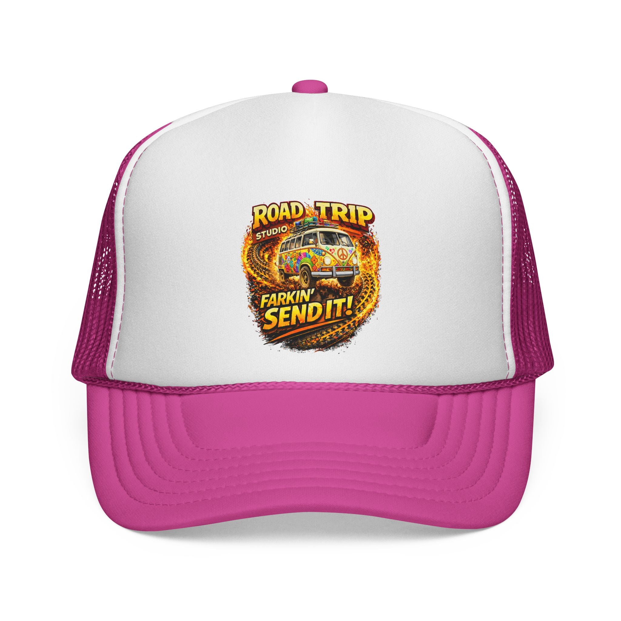 Farkin’ Send It Hippy Van Trucker Cap