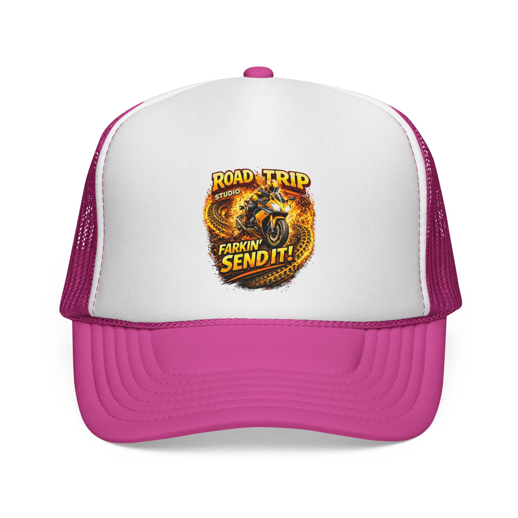 Farkin’ Send It Road Bike Trucker Cap