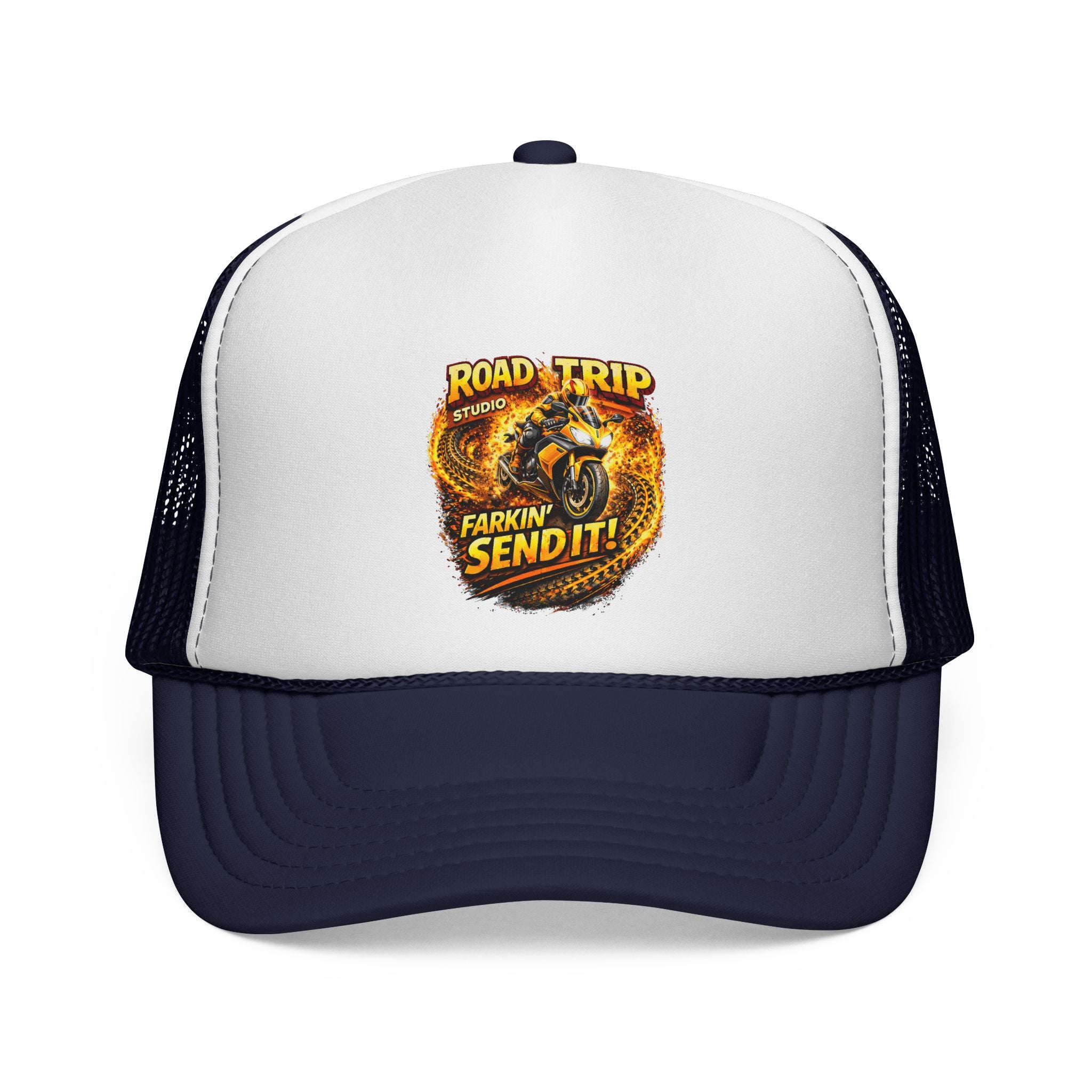 Farkin’ Send It Road Bike Trucker Cap