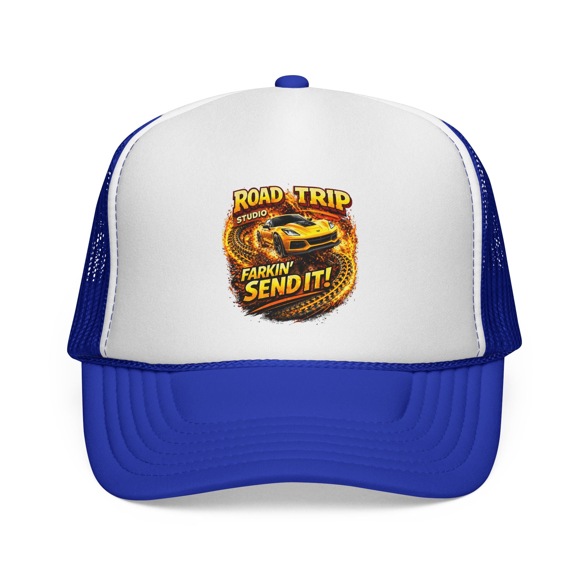 Farkin’ Send It Sports Car Trucker Cap