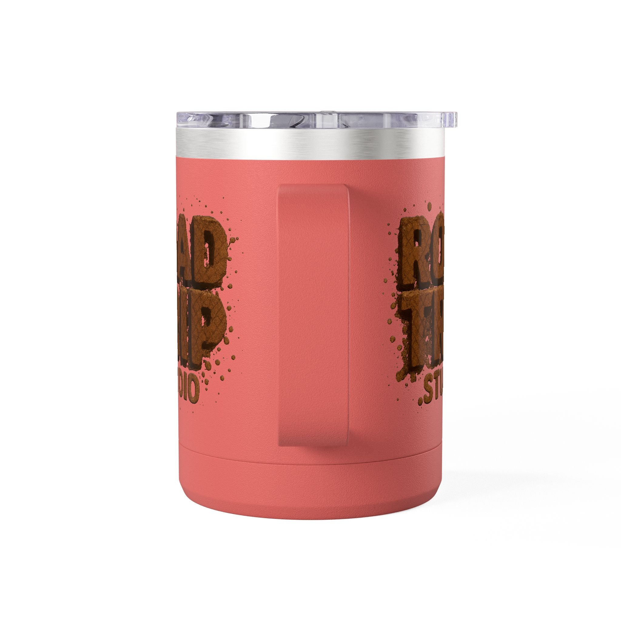 Road Trip Studio 15oz Travel Mug — Mud Splatter Tumbler