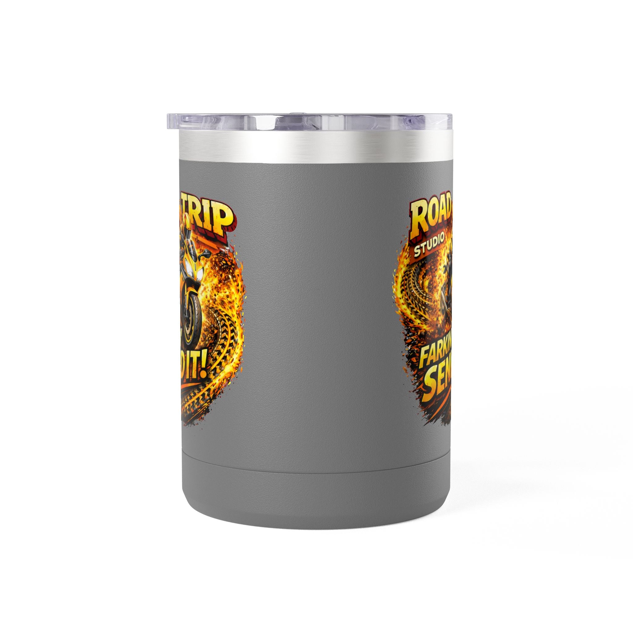 Farkin’ Send It Road Bike 15oz Travel Mug