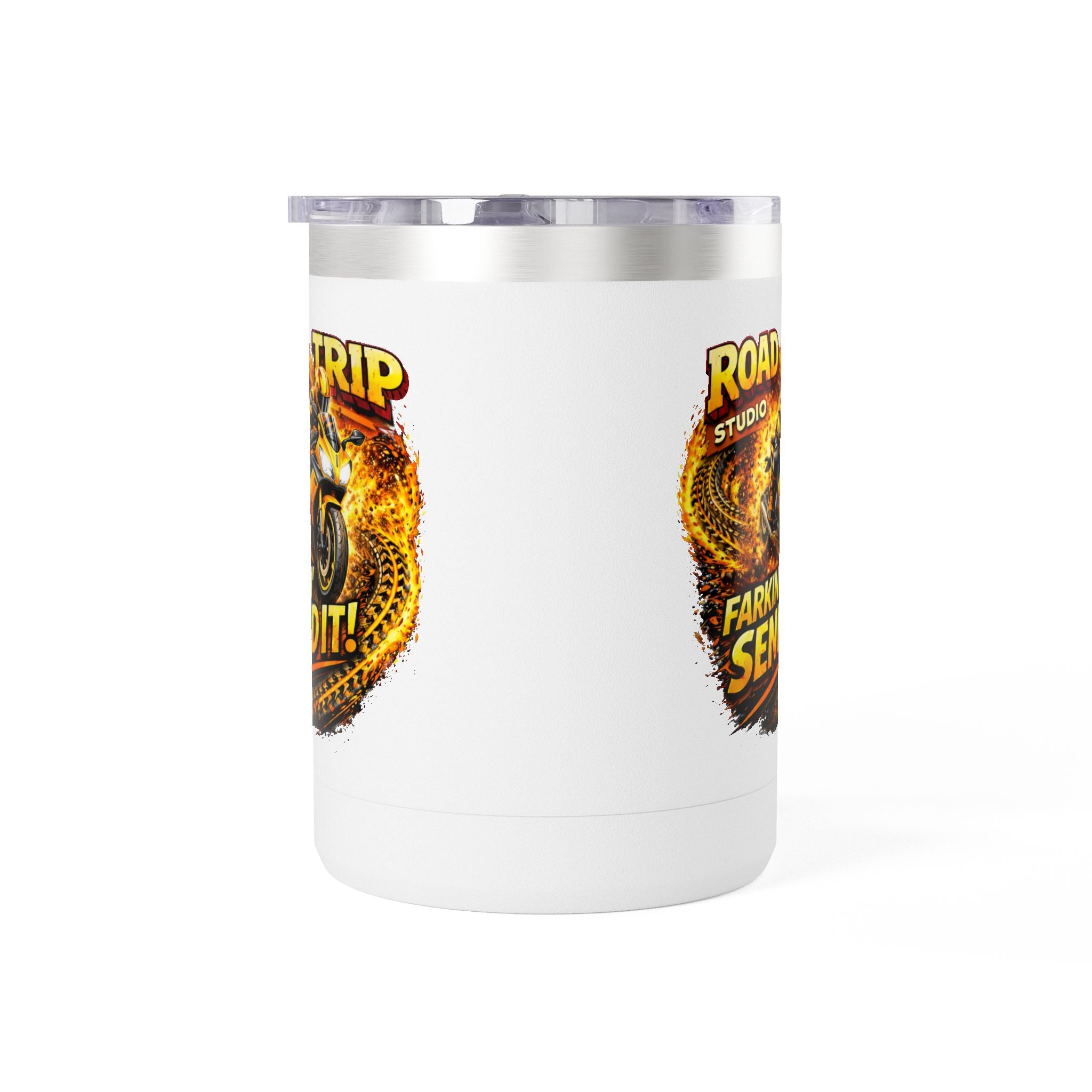 Farkin’ Send It Road Bike 15oz Travel Mug