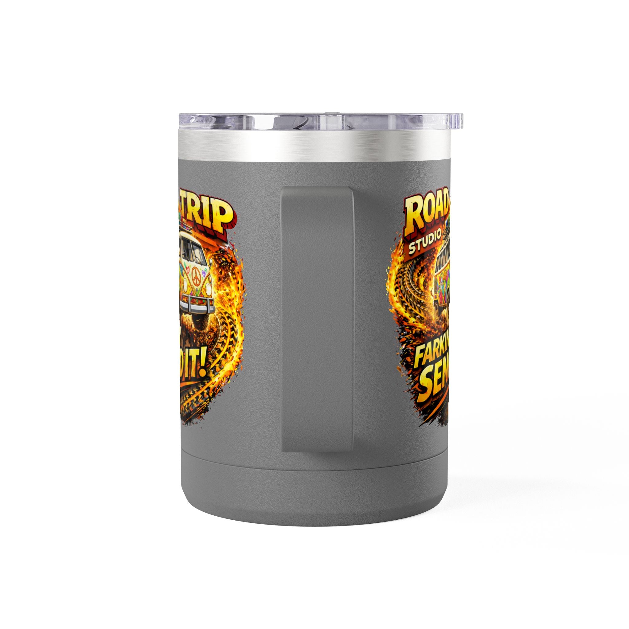 Farkin’ Send It Hippy Van 15oz Travel Mug