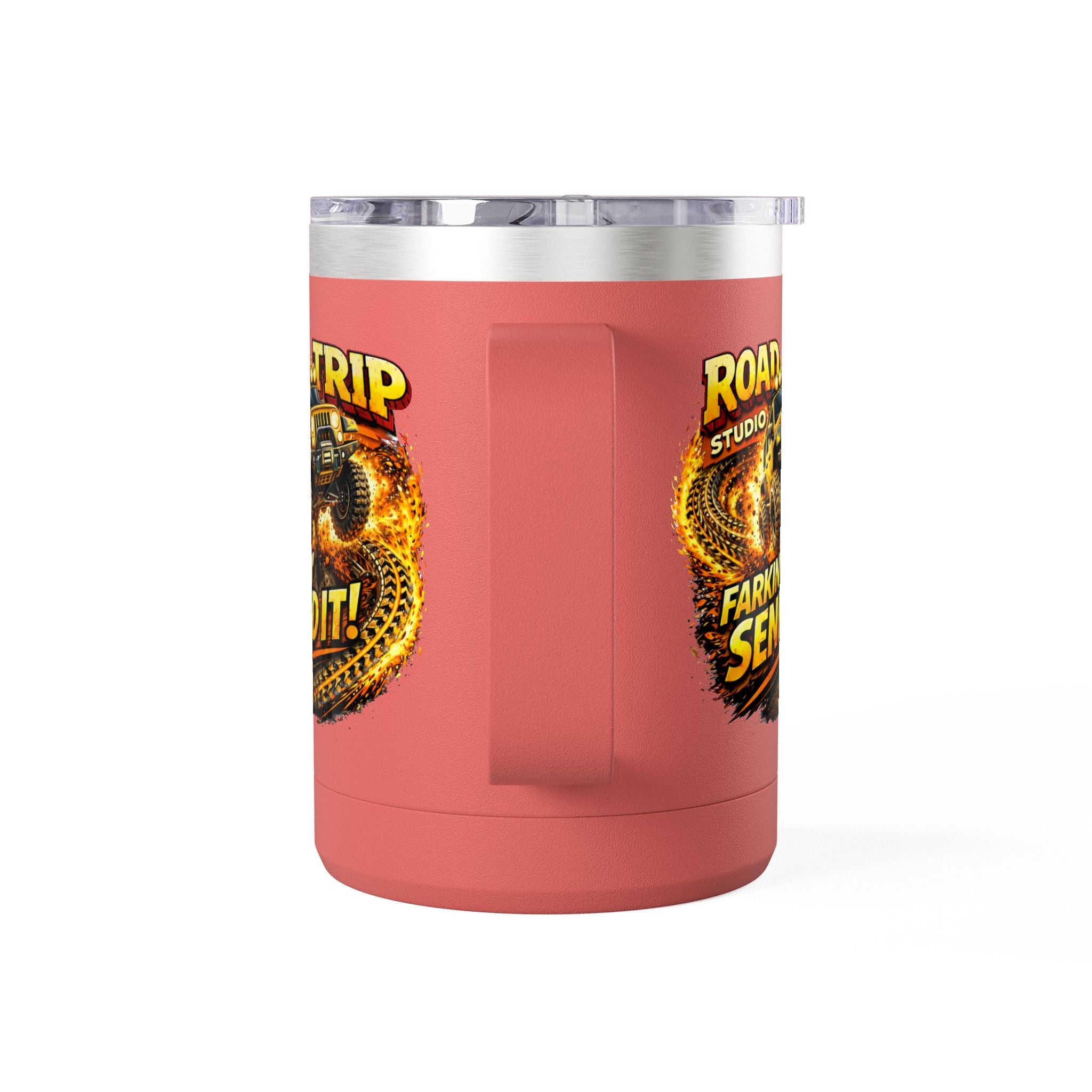 Farkin’ Send It Off-Road Jeep 15oz Travel Mug