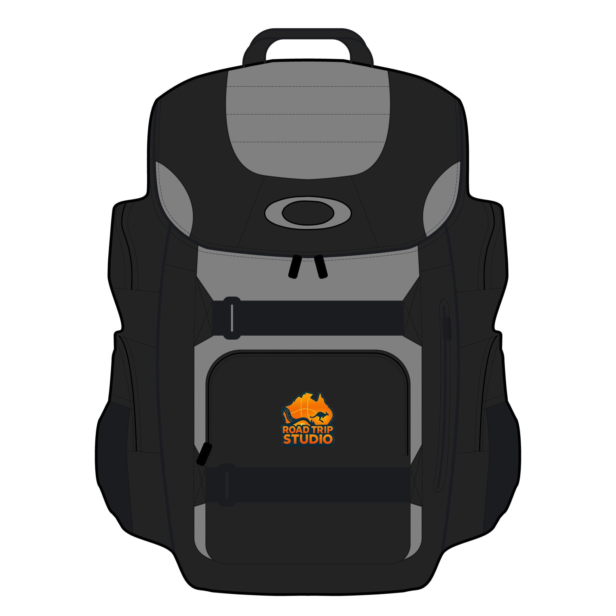 Oakley Enduro 2.0 30L Road Trip Backpack — Road Trip Studio Logo (Camo or Black)