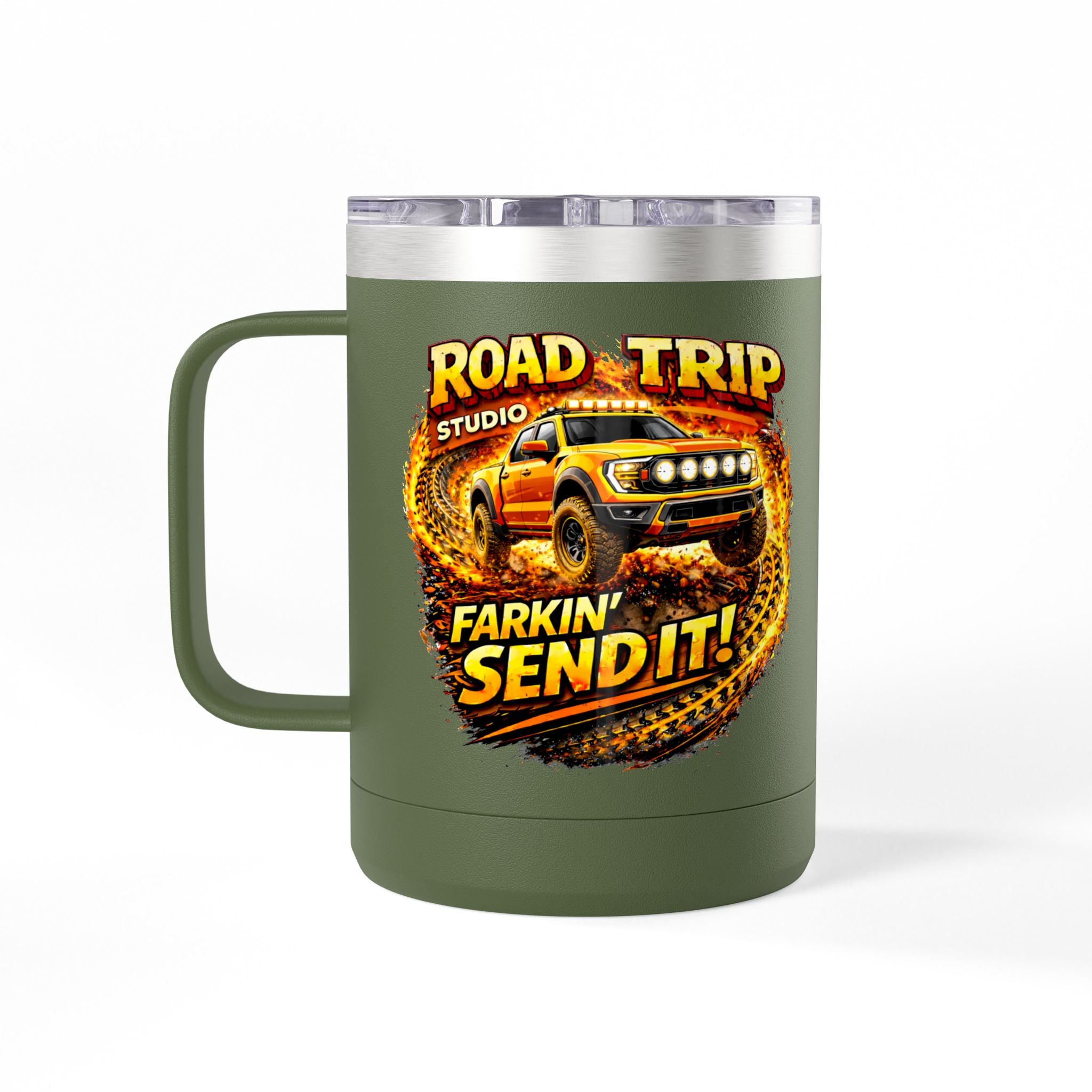 Farkin’ Send It Off-Road Ute 15oz Travel Mug