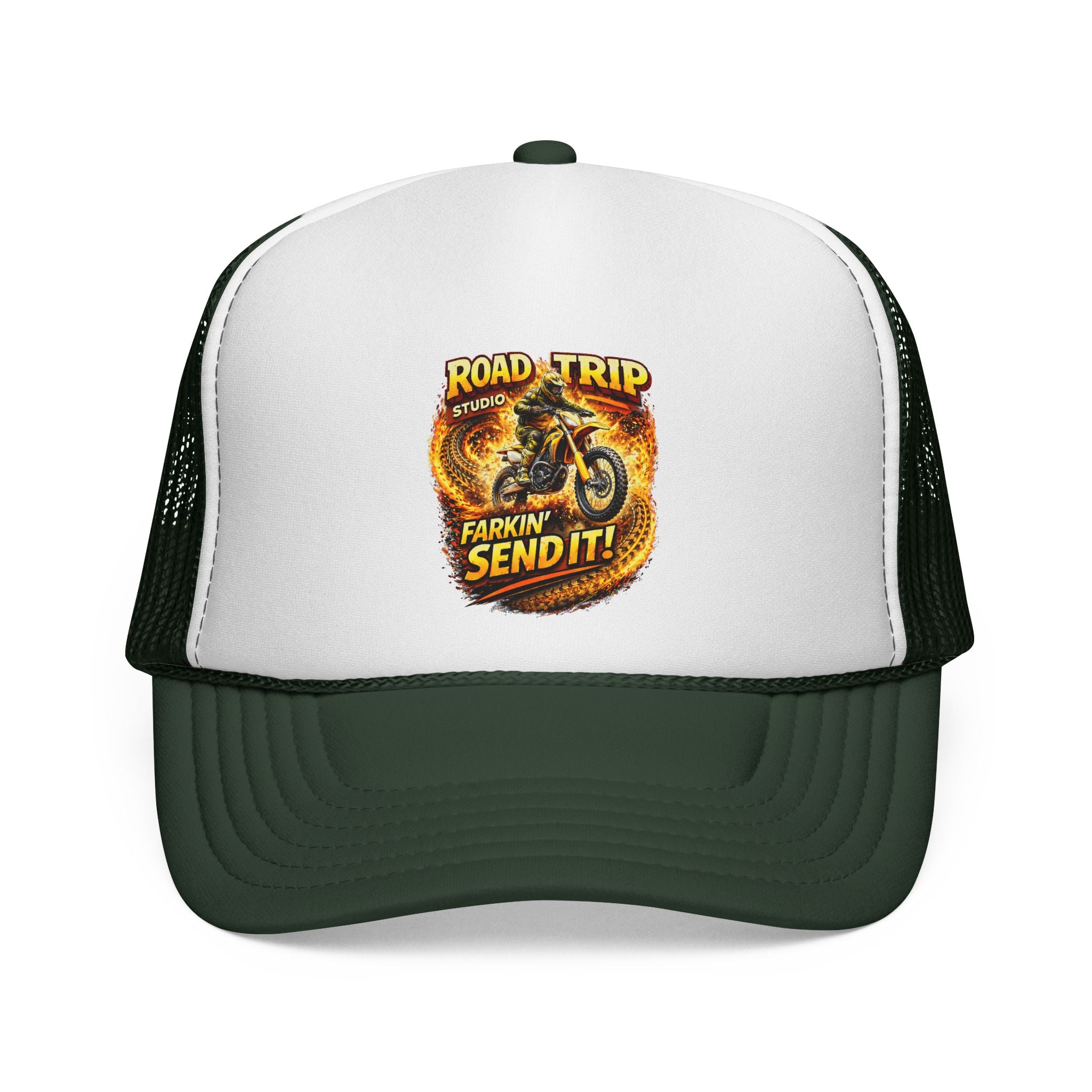 Farkin’ Send It Motocross Trucker Cap