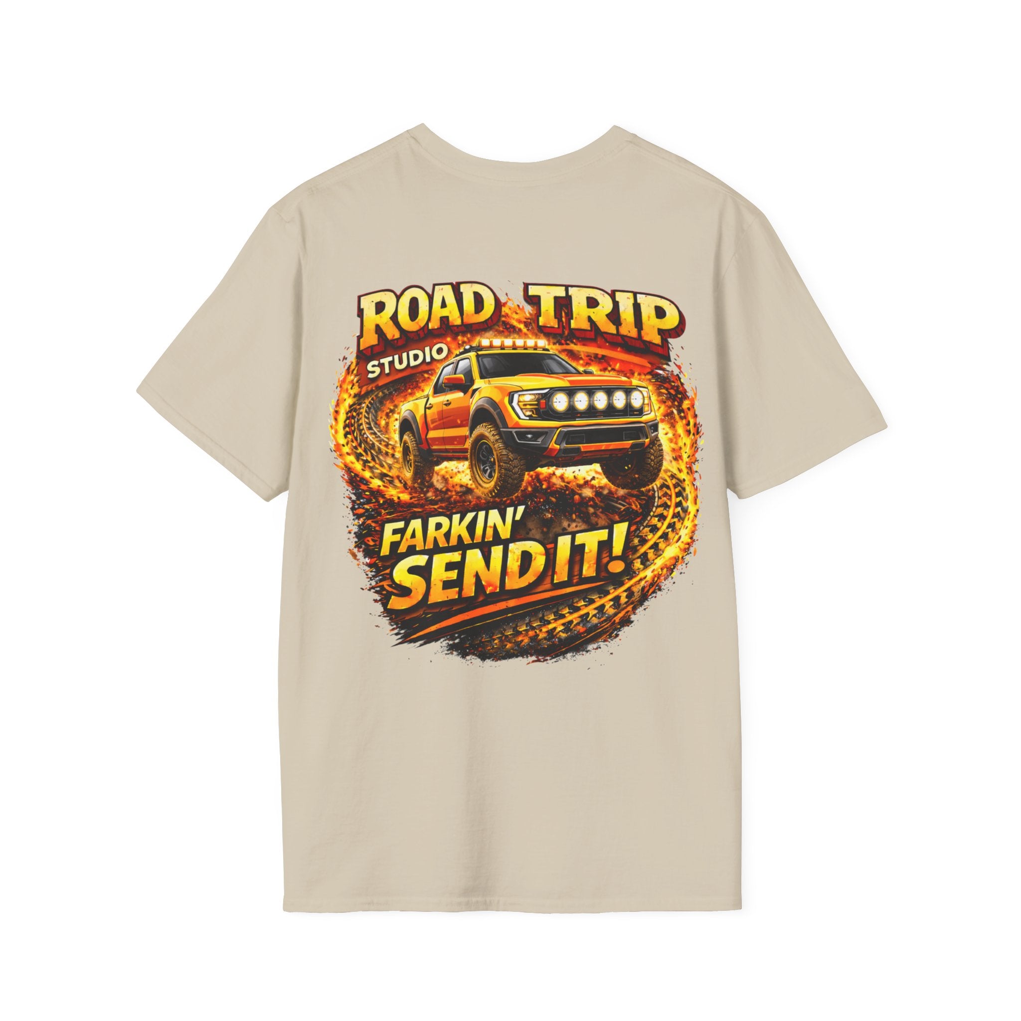 Farkin’ Send It Off-Road Ute T-Shirt - Official Road Trip Merch
