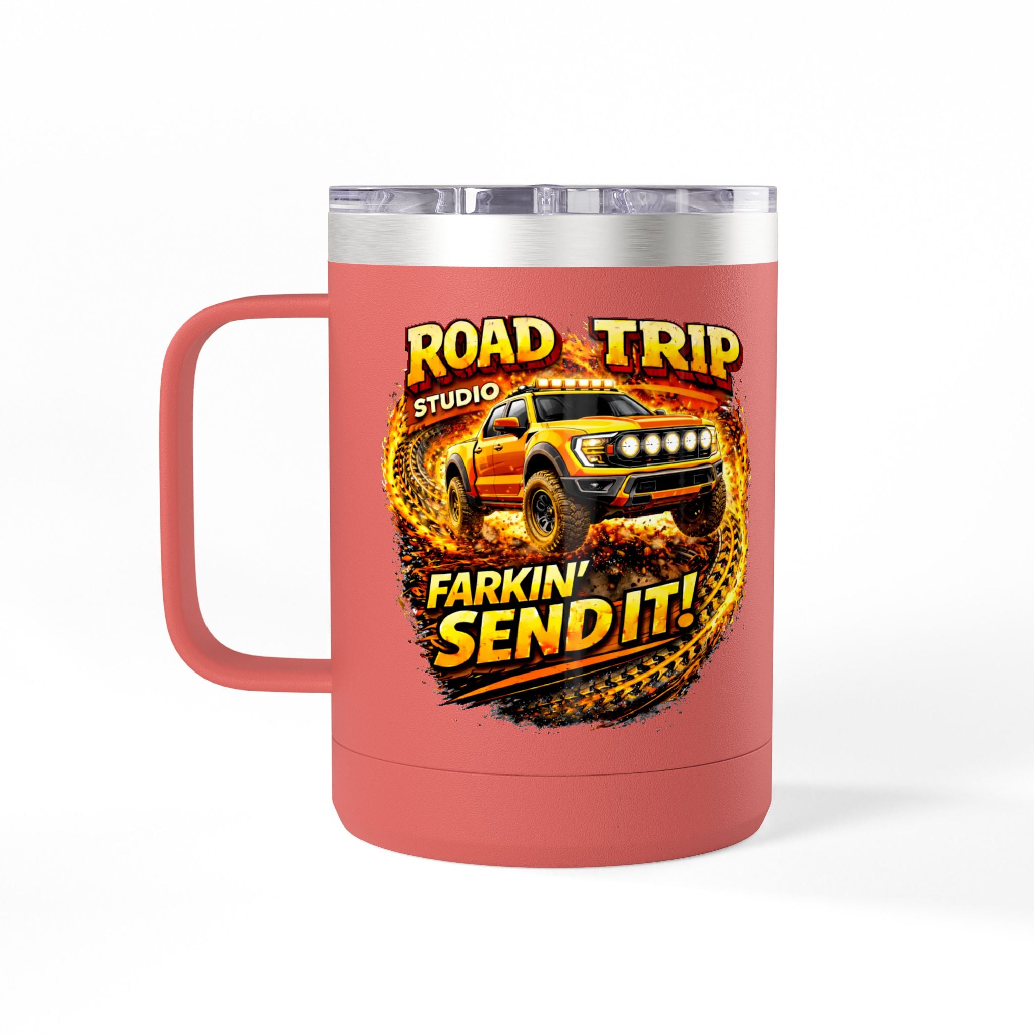 Farkin’ Send It Off-Road Ute 15oz Travel Mug