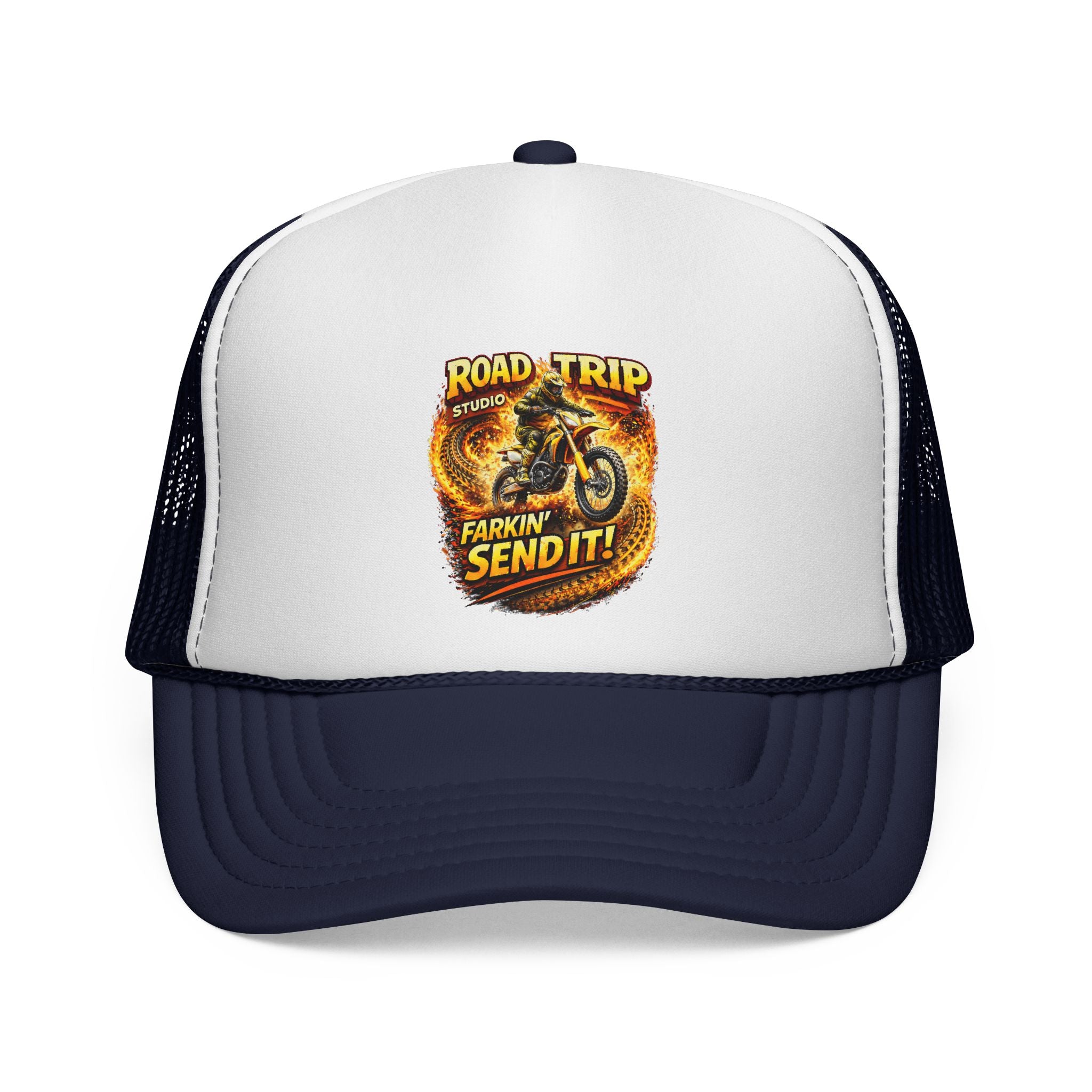 Farkin’ Send It Motocross Trucker Cap