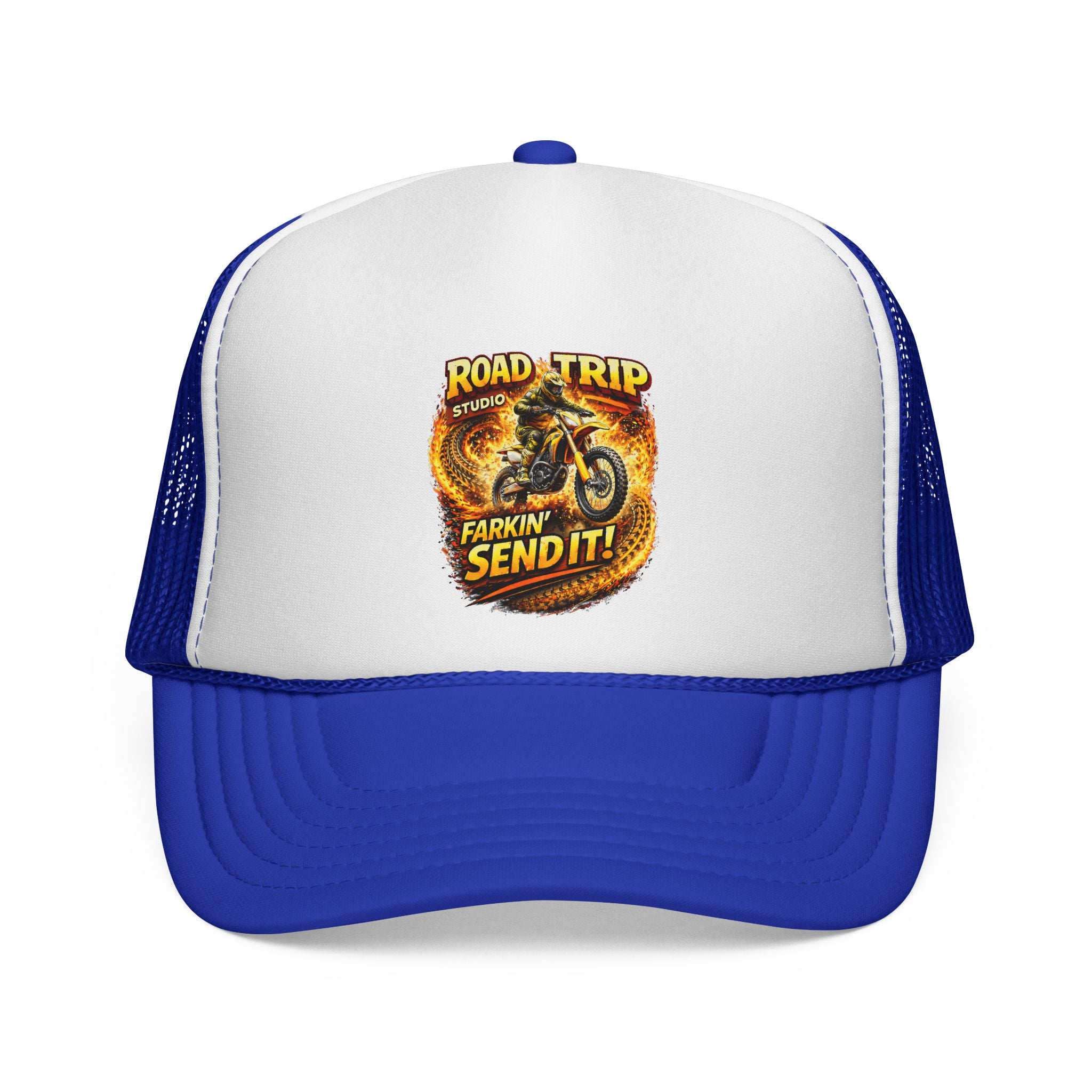 Farkin’ Send It Motocross Trucker Cap