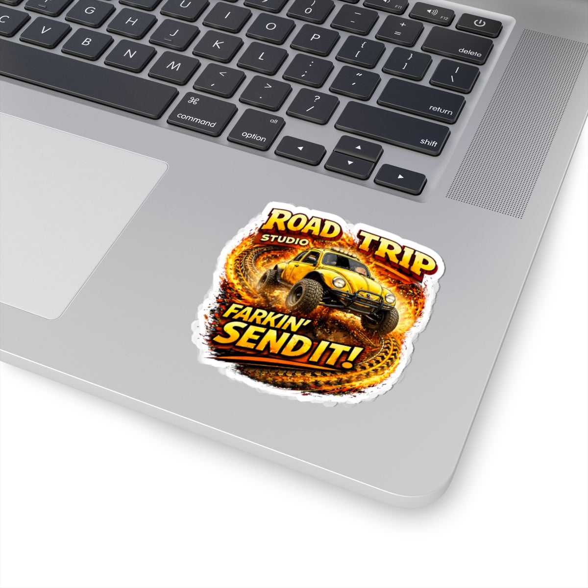 Farkin’ Send It Beetle Buggy Sticker