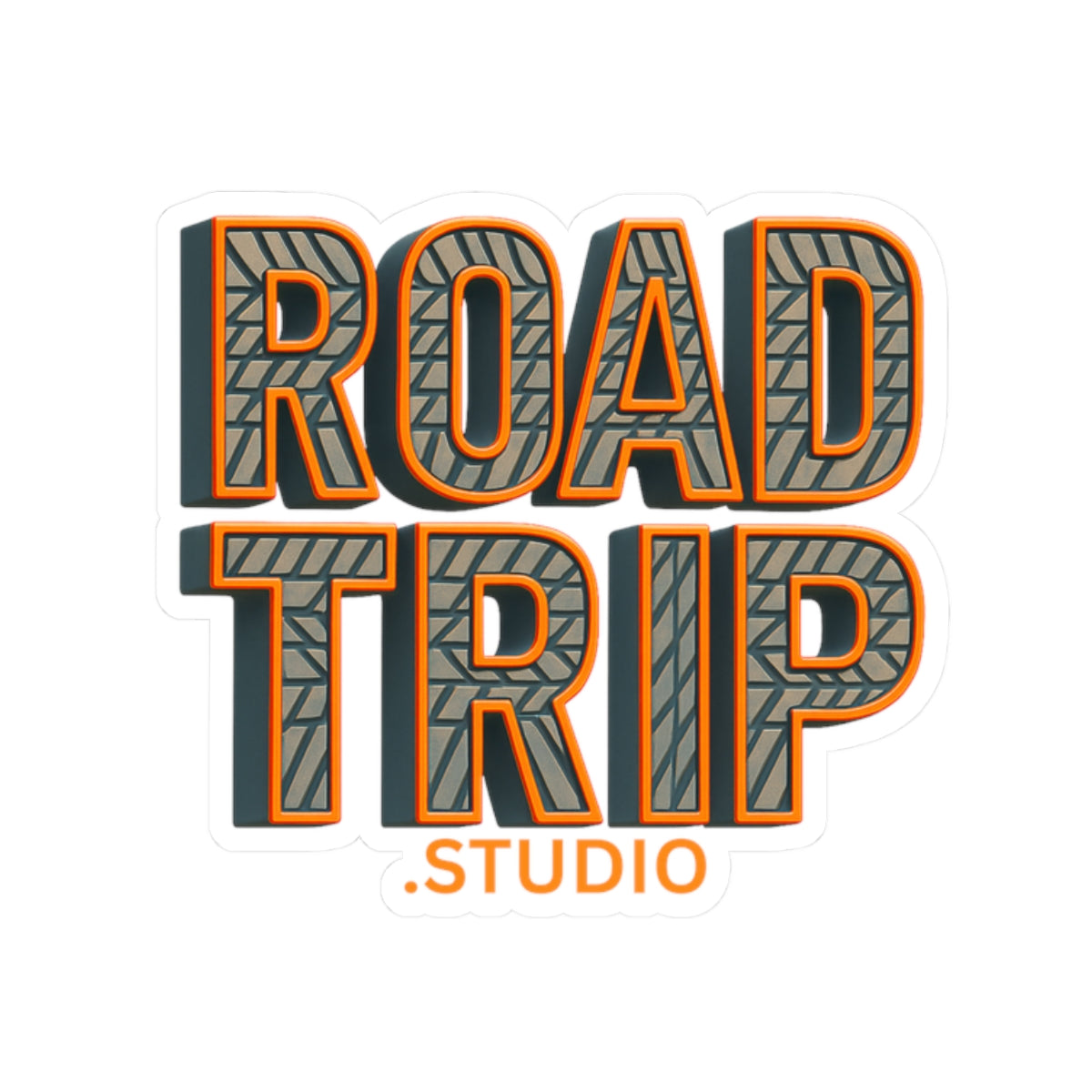 Road Trip Studio Neon Tire Tread Stickers