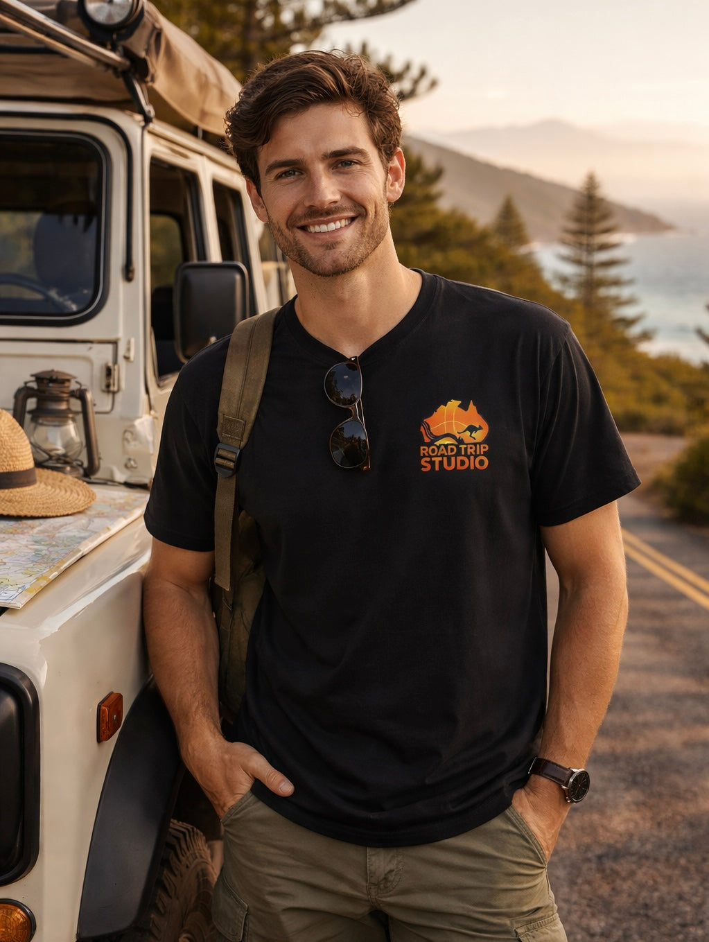 Road Trip Studio Tee (Back2Front)