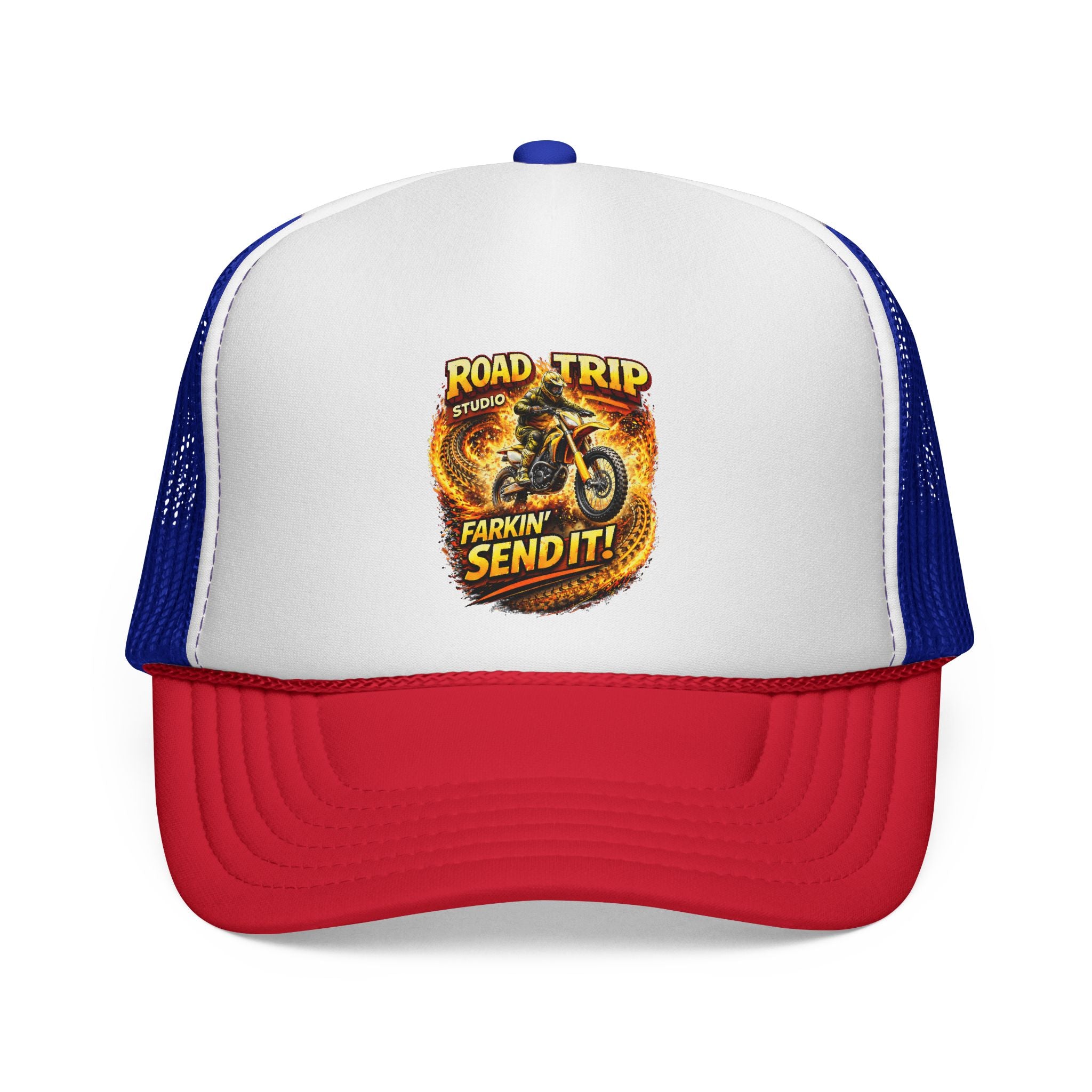 Farkin’ Send It Motocross Trucker Cap