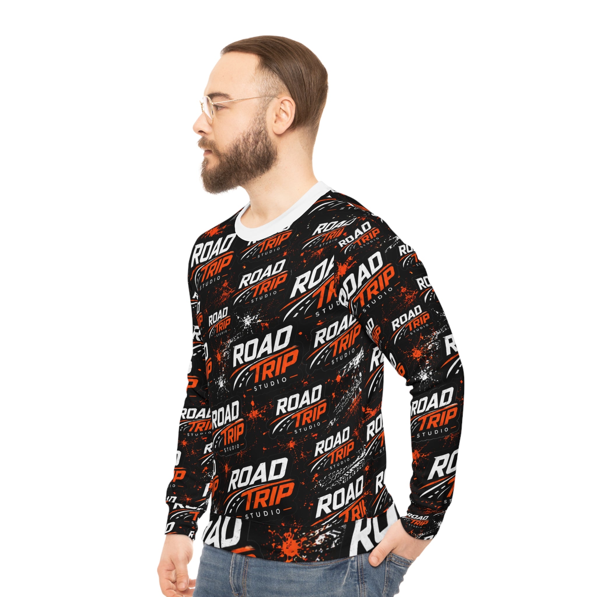 Factory Race Collage Crewneck