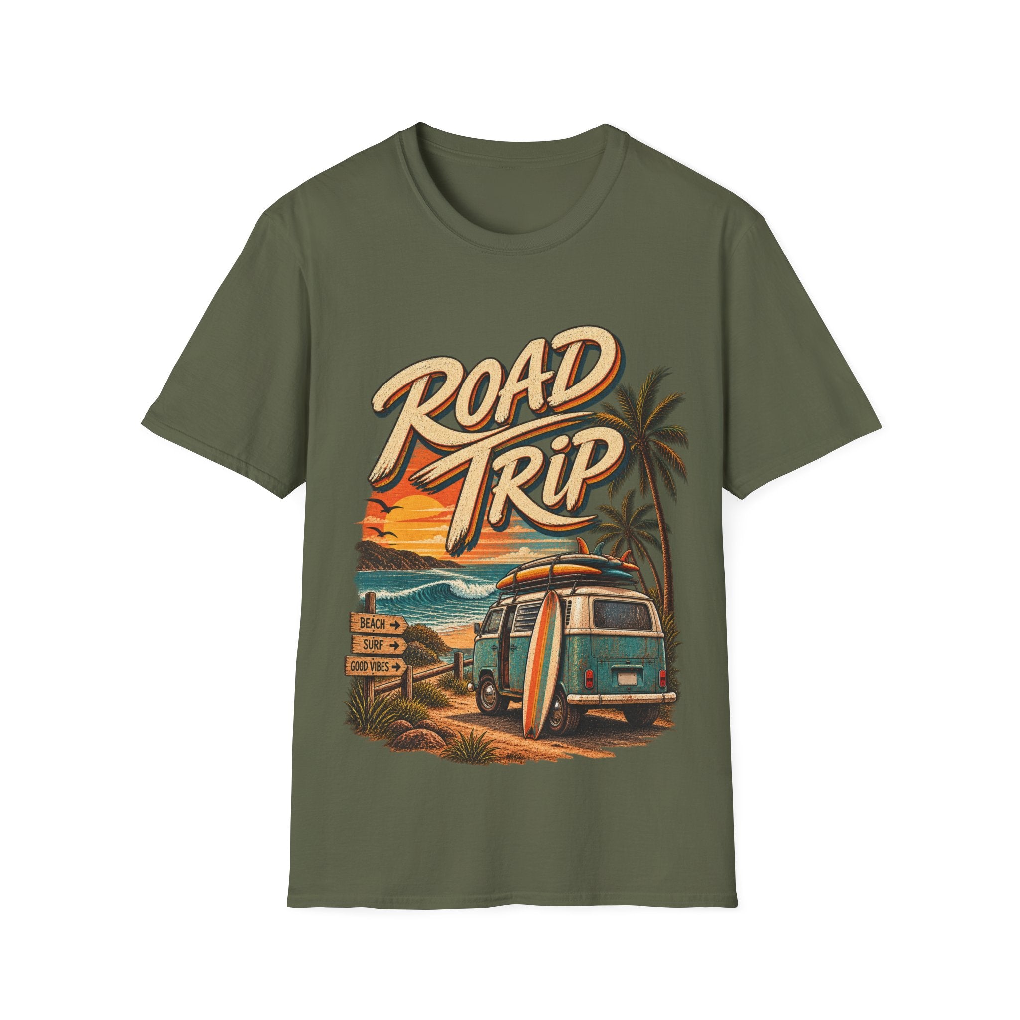 Retro Surfs Up Tee