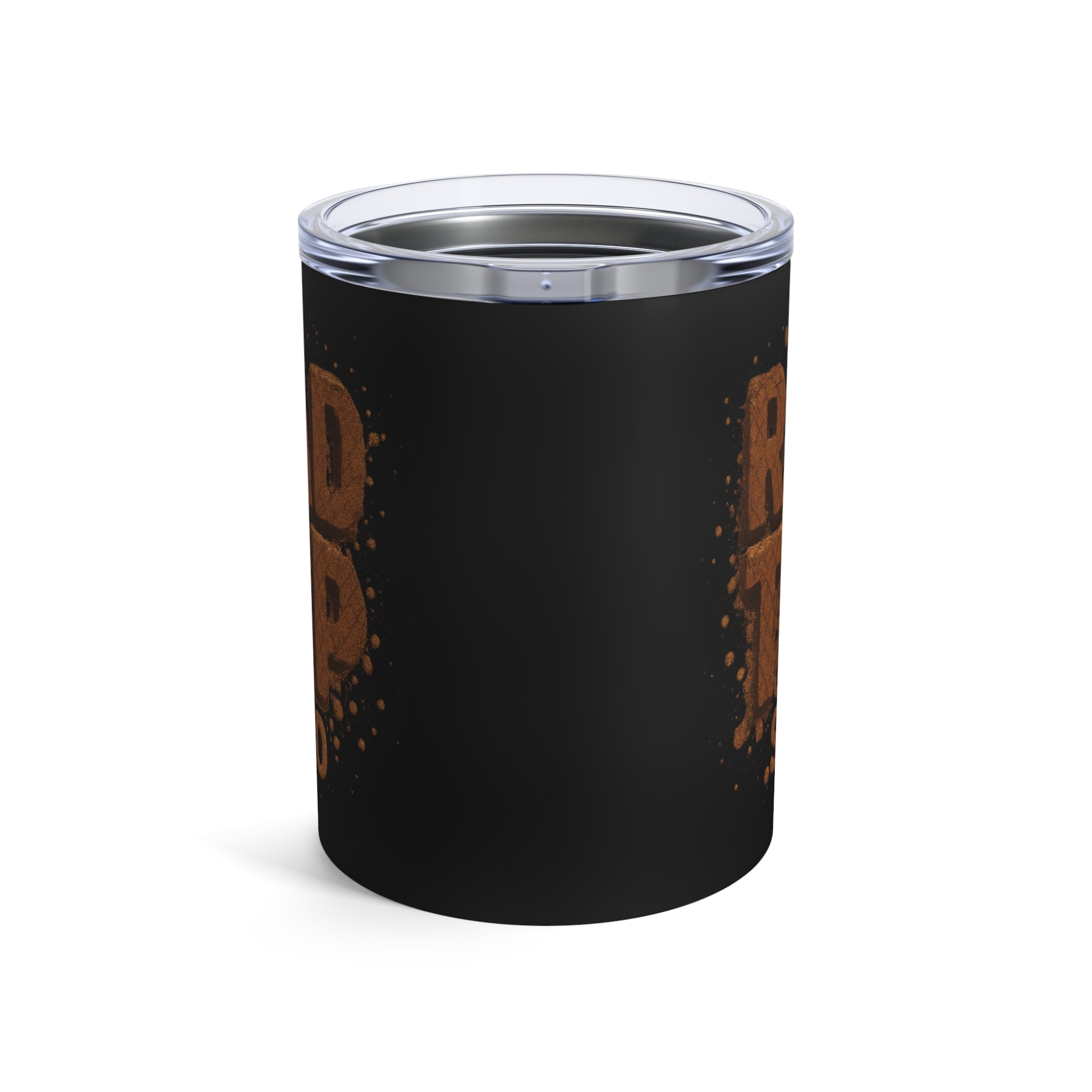 10oz Road Trip Mud Splatter Tumbler — Retro Adventure Coffee Canister