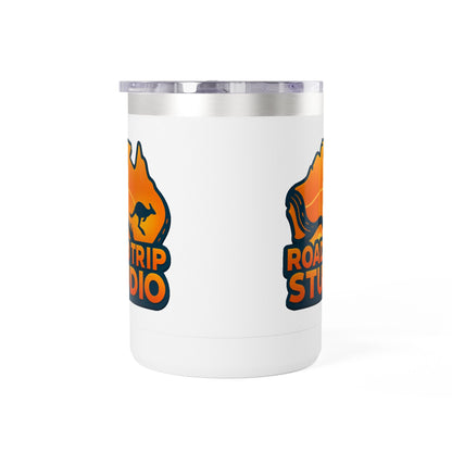 Road Trip Studio 15oz Travel Mug — Australian Map & Kangaroo Logo Tumbler