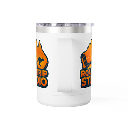 Road Trip Studio 15oz Travel Mug — Australian Map & Kangaroo Logo Tumbler