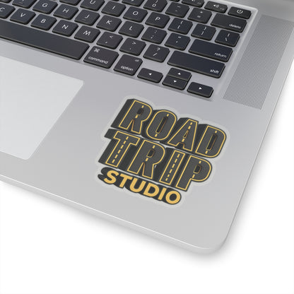 Road Trip Studio Highway Logo Stickers