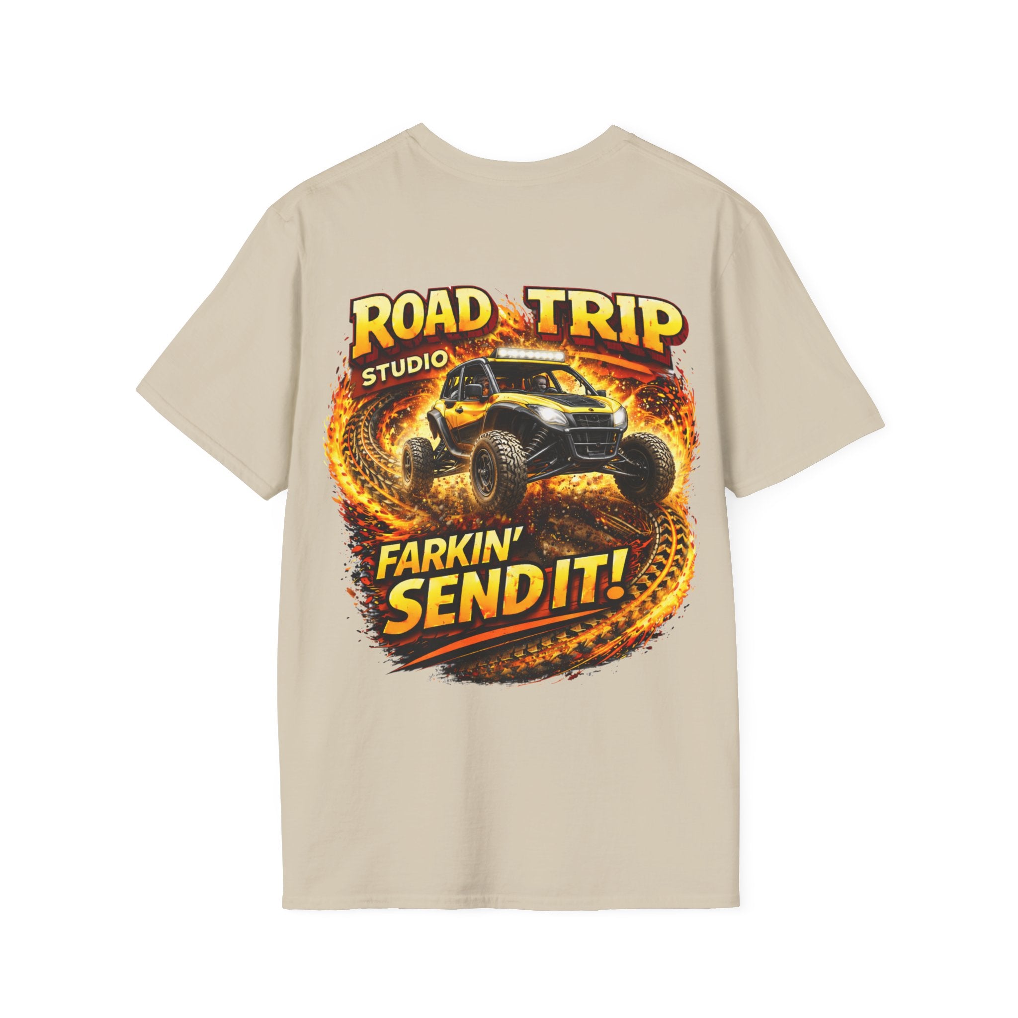 Farkin’ Send It Race Buggy T-Shirt - Official Road Trip Merch