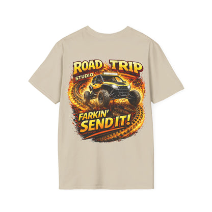 Farkin’ Send It Race Buggy T-Shirt - Official Road Trip Merch