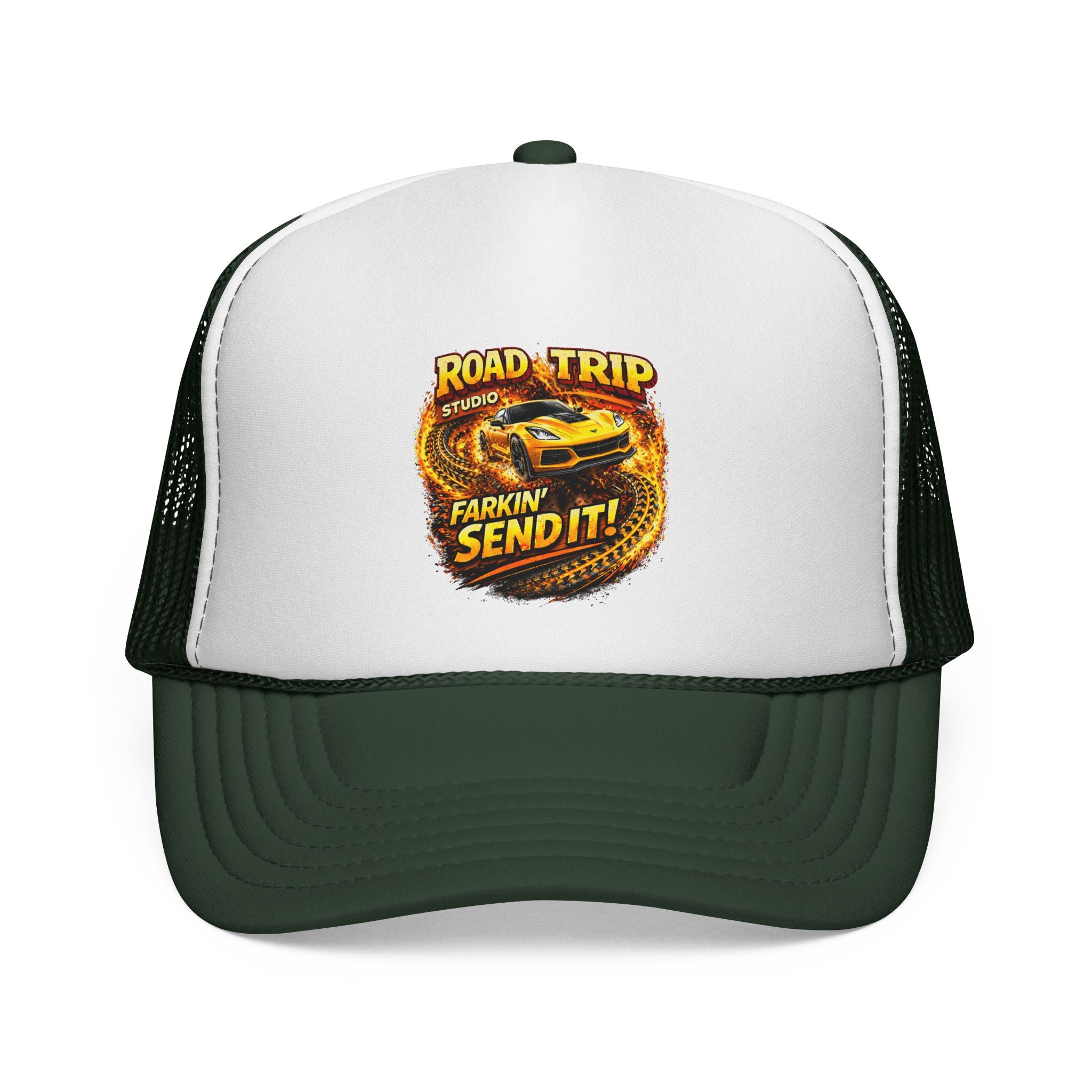 Farkin’ Send It Sports Car Trucker Cap