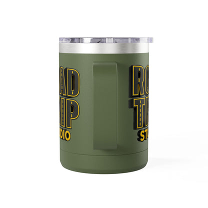 Road Trip Studio 15oz Travel Mug — Highway Text Tumbler
