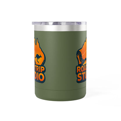 Road Trip Studio 15oz Travel Mug — Australian Map & Kangaroo Logo Tumbler