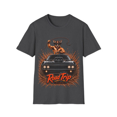 Cowboy Kangaroo Muscle Car Tee