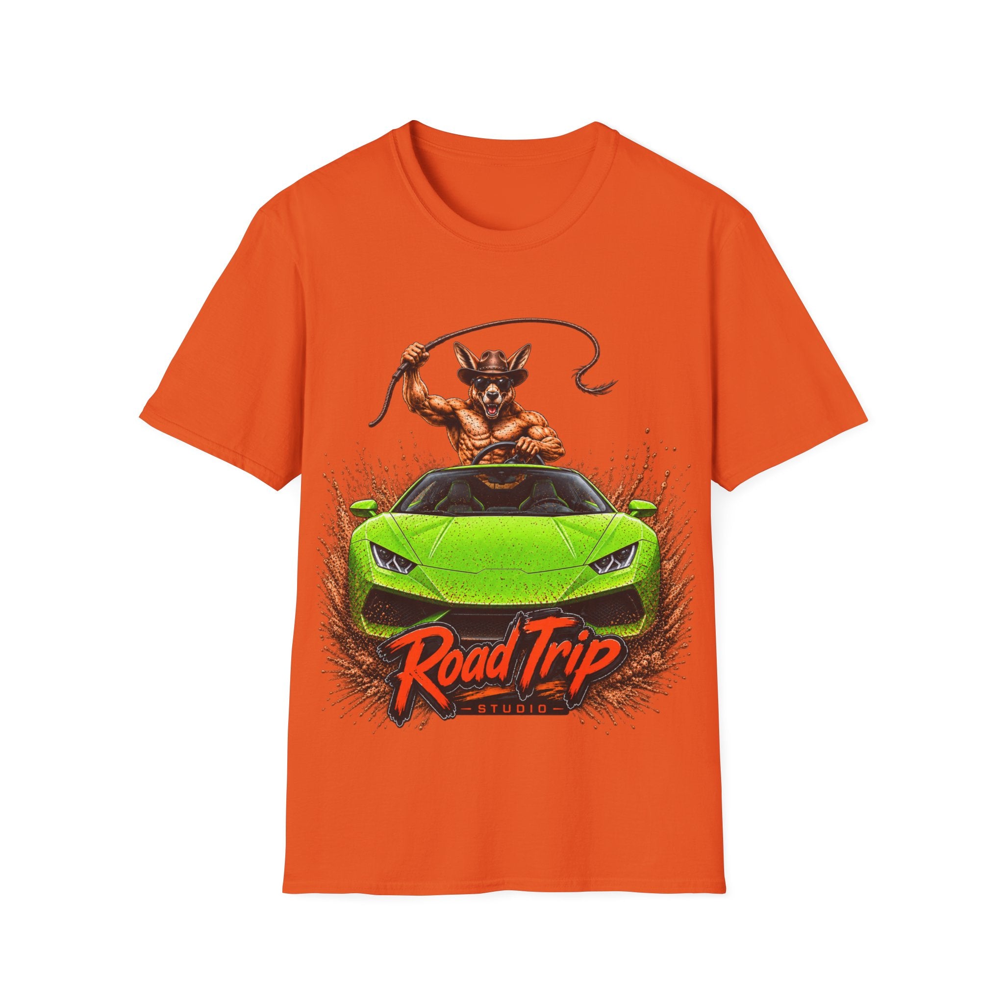 Cowboy Kangaroo Sports Car Tee