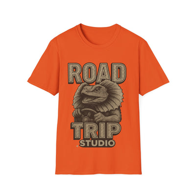 Road Trippin’ Frilled Neck Tee