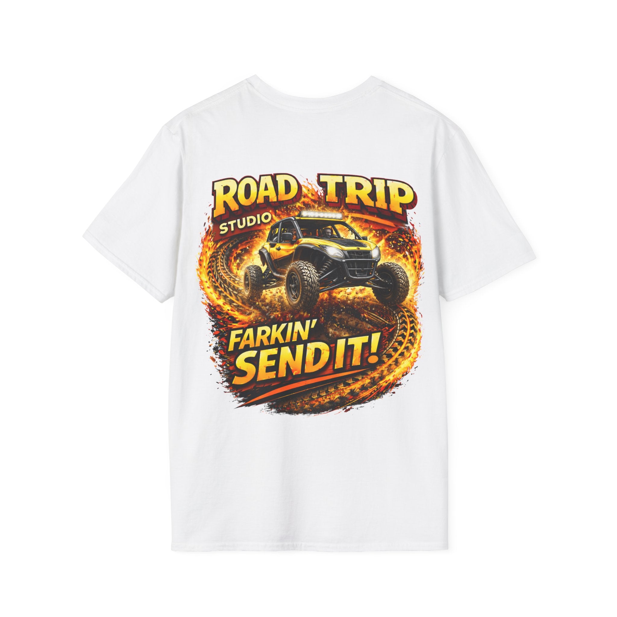 Farkin’ Send It Race Buggy T-Shirt - Official Road Trip Merch