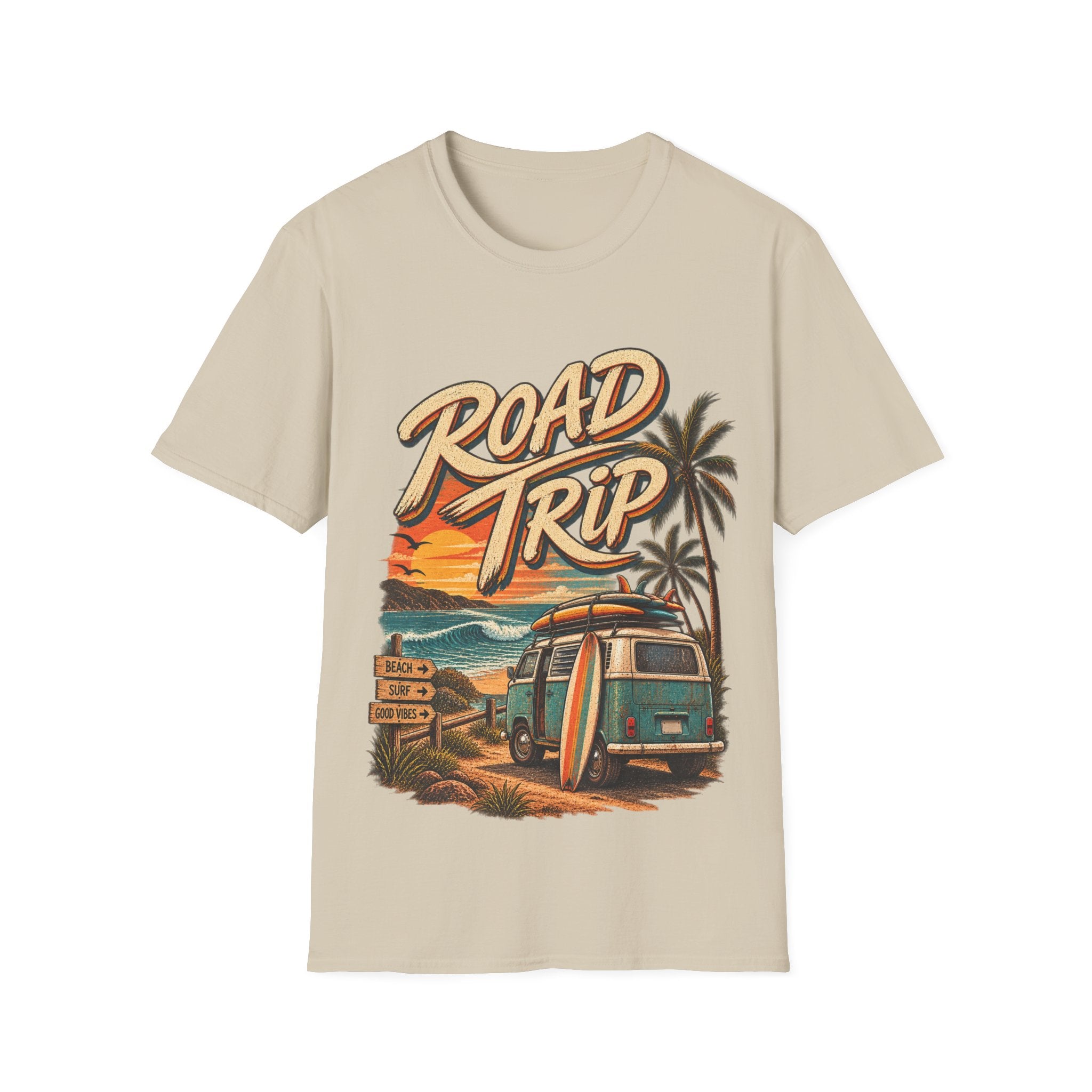 Retro Surfs Up Tee