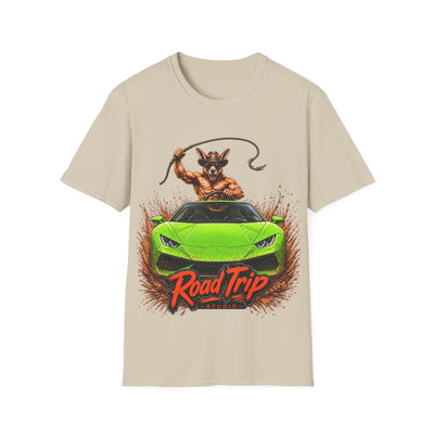 Cowboy Kangaroo Sports Car Tee