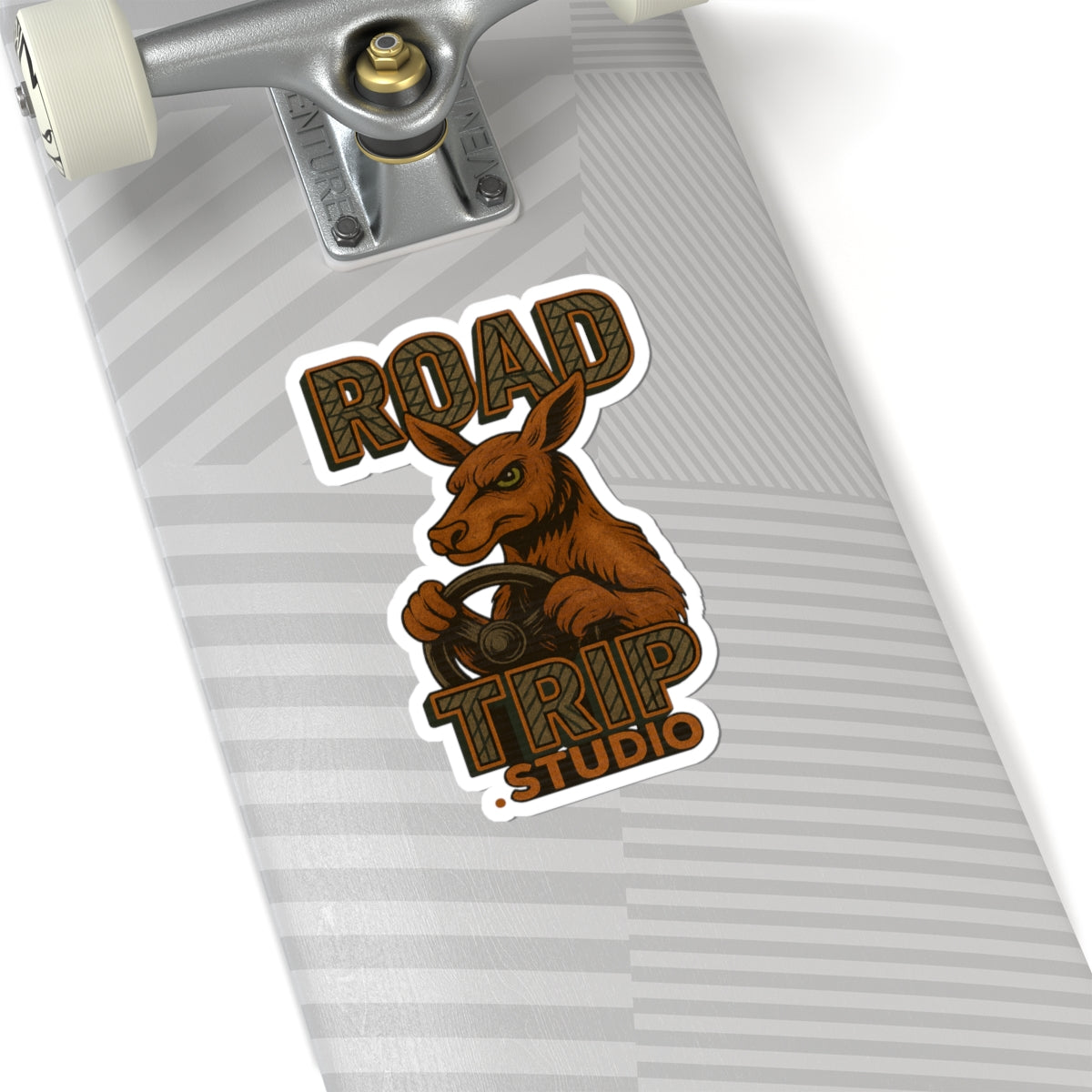 Road Trippin’ Kangaroo Sticker - Official Road Trip Merch