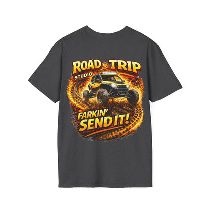 Farkin’ Send It Race Buggy T-Shirt - Official Road Trip Merch