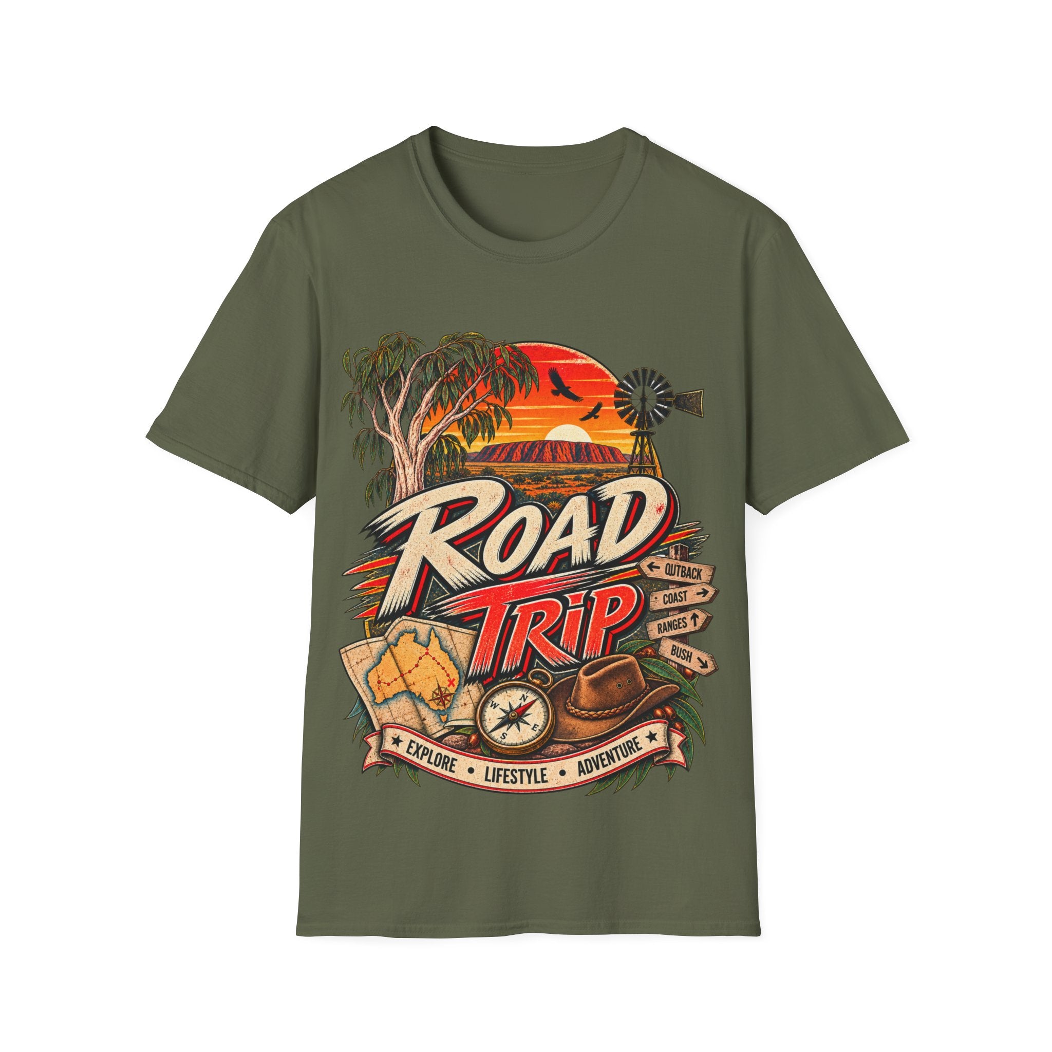 Retro Aussie Vibes Tee